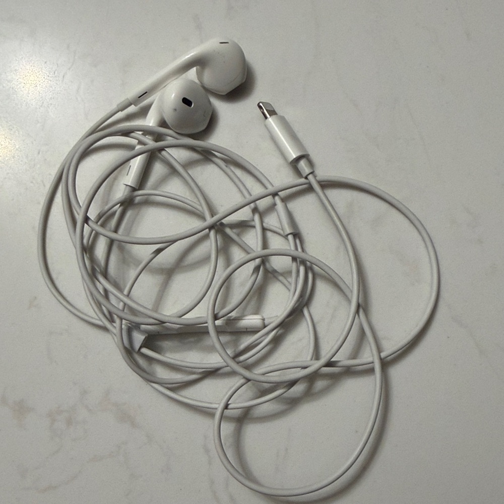 Wired Earbuds/Headphones with Lightning Connector